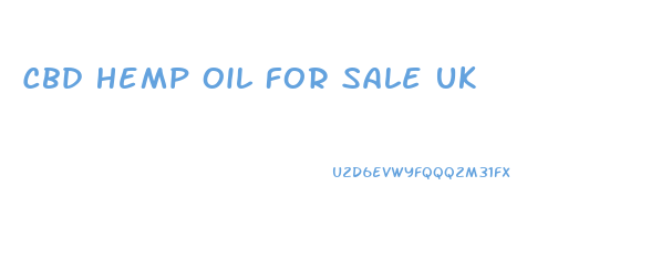 Cbd Hemp Oil For Sale Uk
