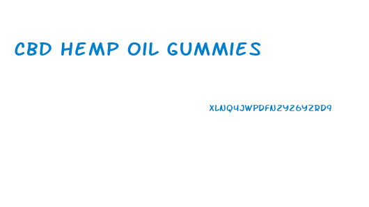 Cbd Hemp Oil Gummies