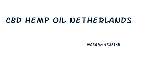 Cbd Hemp Oil Netherlands