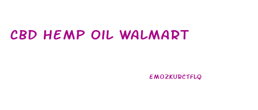 Cbd Hemp Oil Walmart