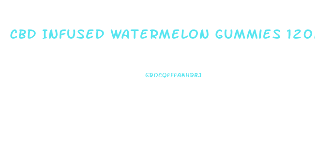 Cbd Infused Watermelon Gummies 120mg