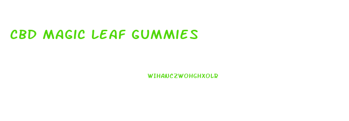 Cbd Magic Leaf Gummies