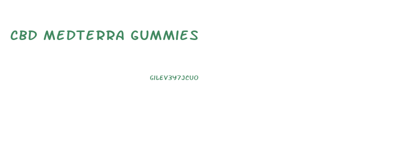 Cbd Medterra Gummies