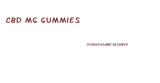 Cbd Mg Gummies