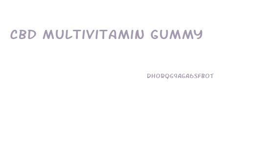 Cbd Multivitamin Gummy