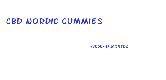 Cbd Nordic Gummies
