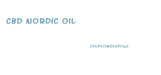 Cbd Nordic Oil