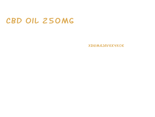 Cbd Oil 250mg