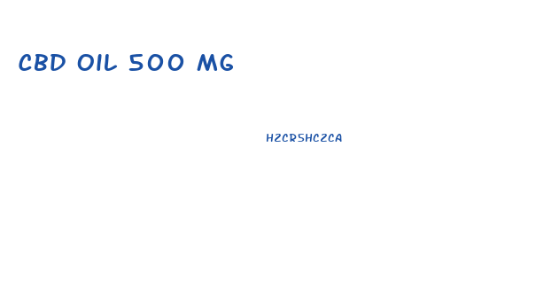 Cbd Oil 500 Mg
