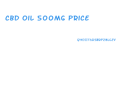 Cbd Oil 500mg Price