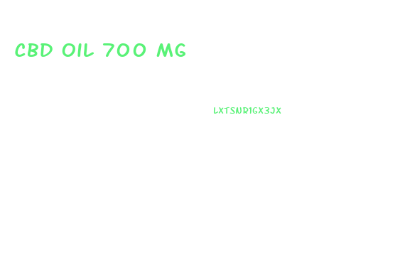 Cbd Oil 700 Mg