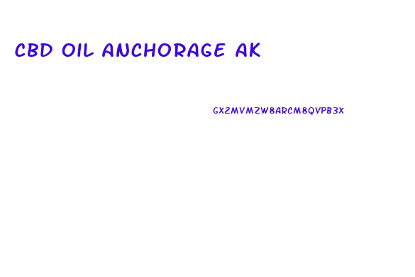 Cbd Oil Anchorage Ak