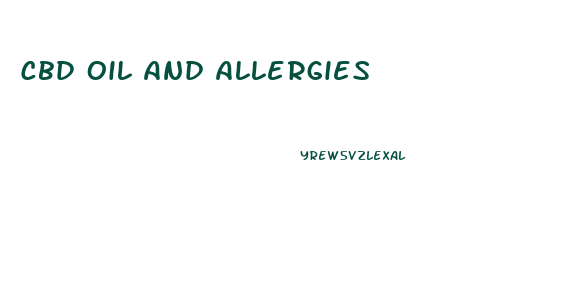 Cbd Oil And Allergies