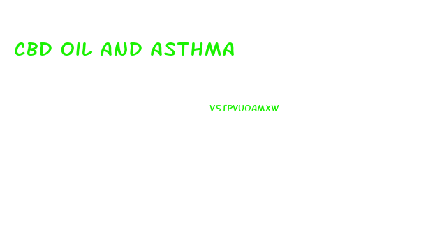 Cbd Oil And Asthma