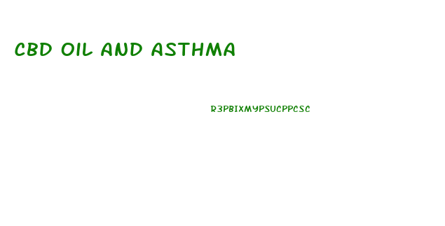 Cbd Oil And Asthma