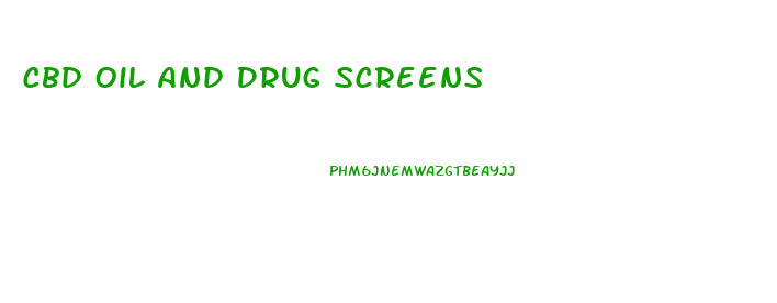 Cbd Oil And Drug Screens