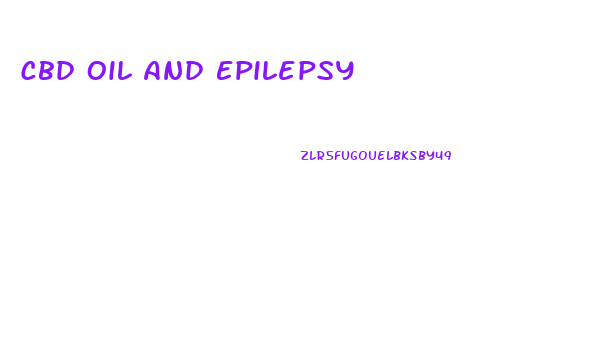 Cbd Oil And Epilepsy
