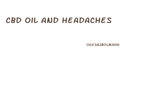 Cbd Oil And Headaches