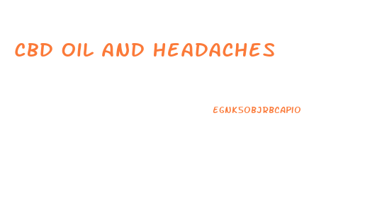 Cbd Oil And Headaches