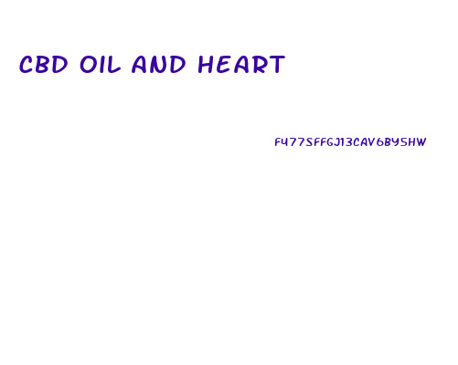 Cbd Oil And Heart