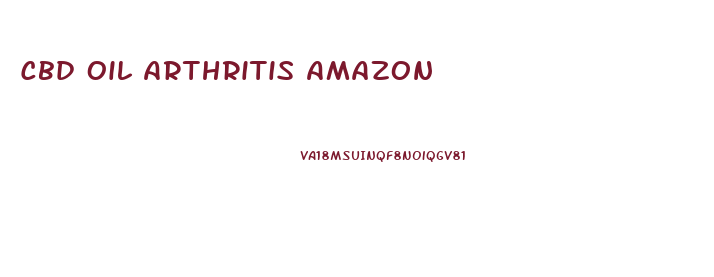 Cbd Oil Arthritis Amazon