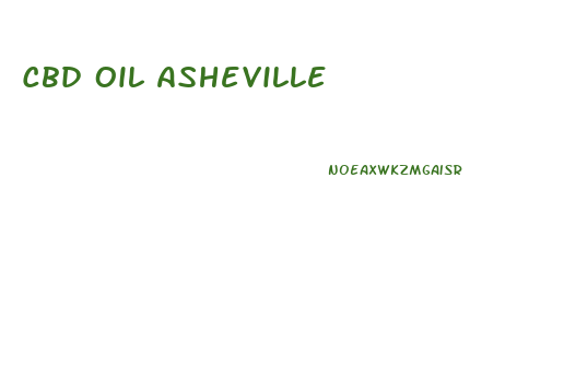 Cbd Oil Asheville