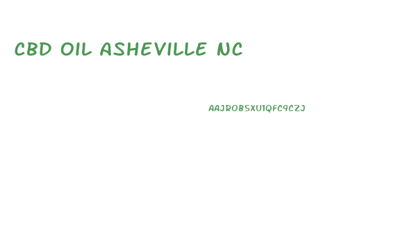 Cbd Oil Asheville Nc