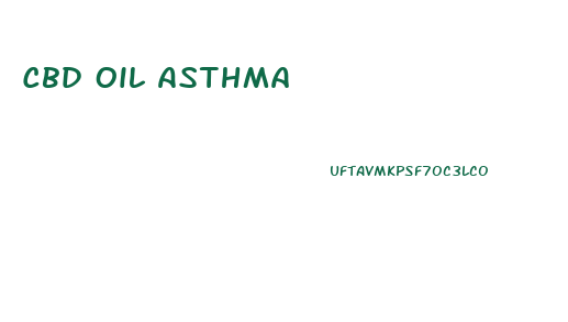 Cbd Oil Asthma