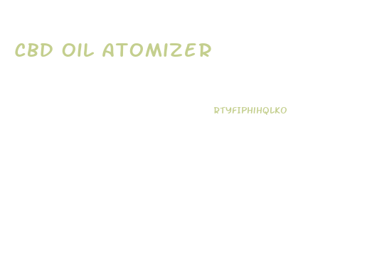 Cbd Oil Atomizer