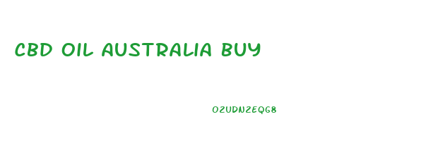 Cbd Oil Australia Buy
