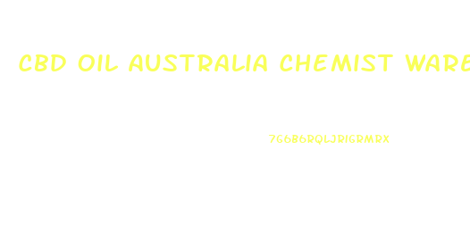 Cbd Oil Australia Chemist Warehouse Price