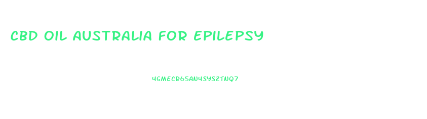 Cbd Oil Australia For Epilepsy