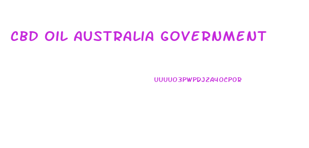 Cbd Oil Australia Government