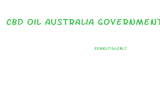 Cbd Oil Australia Government