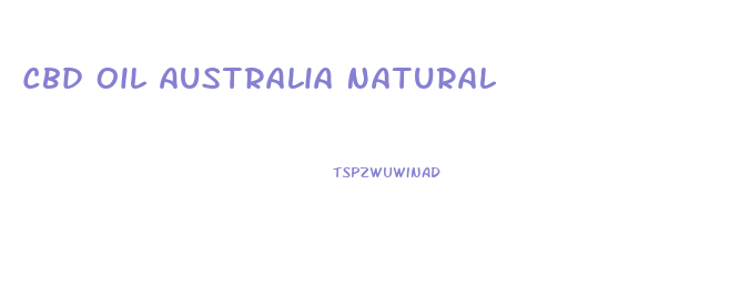 Cbd Oil Australia Natural