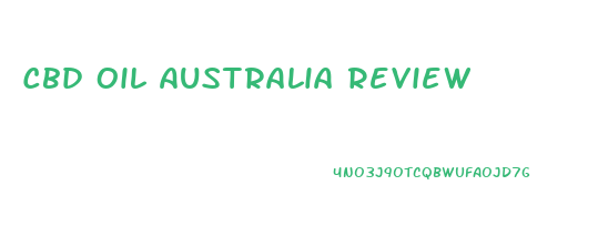 Cbd Oil Australia Review