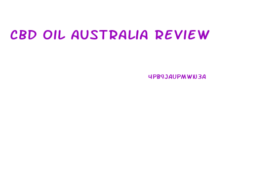Cbd Oil Australia Review