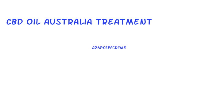 Cbd Oil Australia Treatment