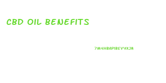 Cbd Oil Benefits