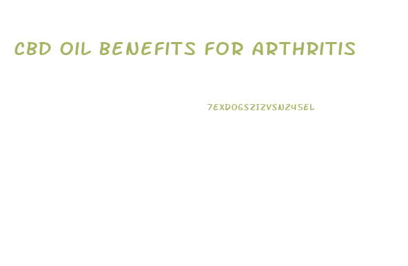 Cbd Oil Benefits For Arthritis