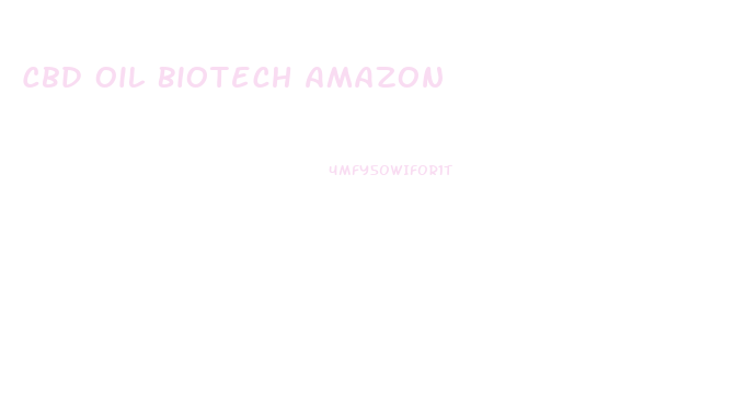 Cbd Oil Biotech Amazon