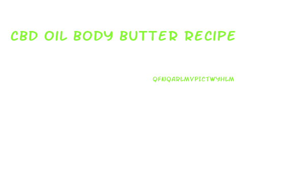 Cbd Oil Body Butter Recipe