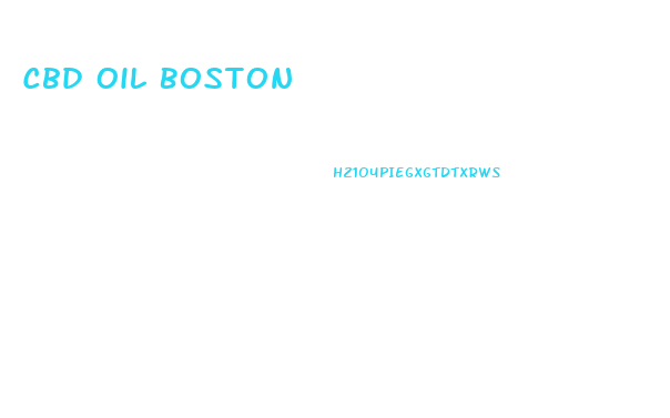 Cbd Oil Boston