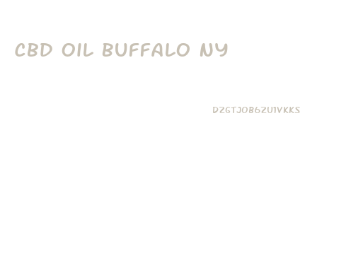 Cbd Oil Buffalo Ny