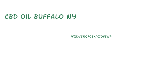 Cbd Oil Buffalo Ny