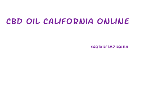 Cbd Oil California Online