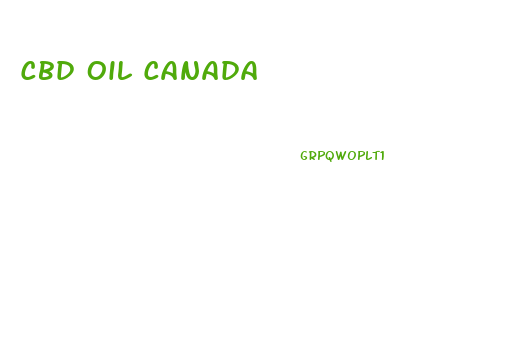 Cbd Oil Canada