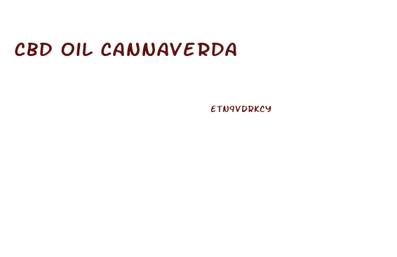 Cbd Oil Cannaverda