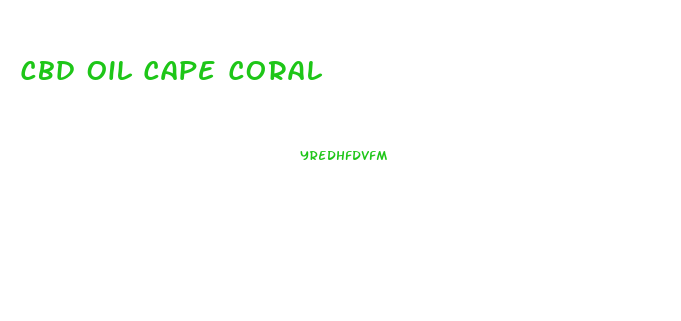 Cbd Oil Cape Coral