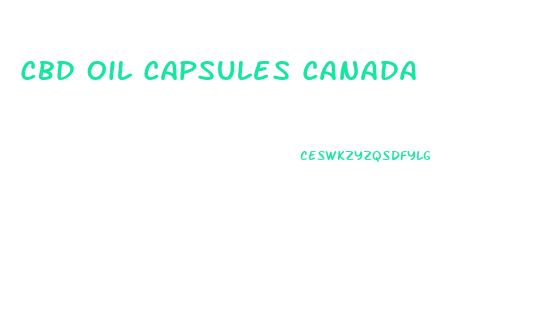 Cbd Oil Capsules Canada